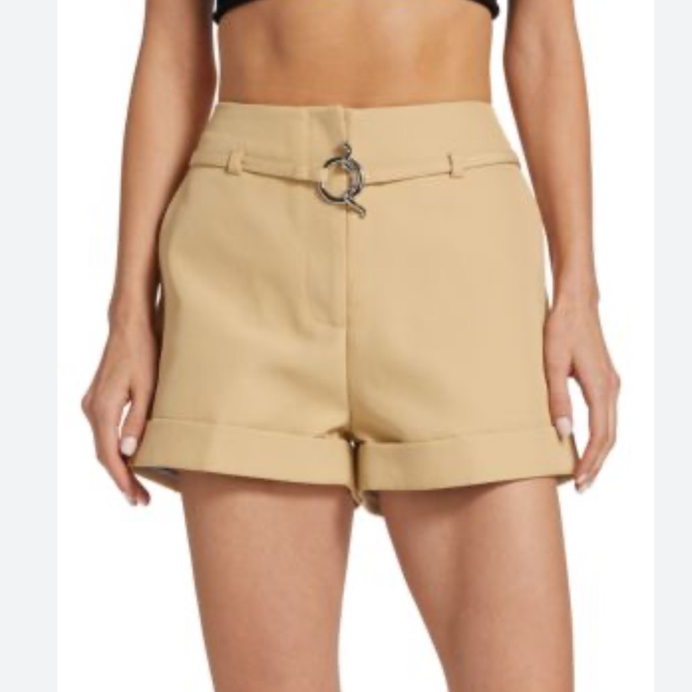 NWT Ganni khaki shorts sz 42 from Nordstrom US 12